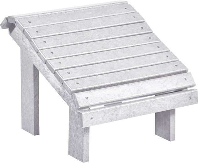 C R Plastic White Premium Footstool-0