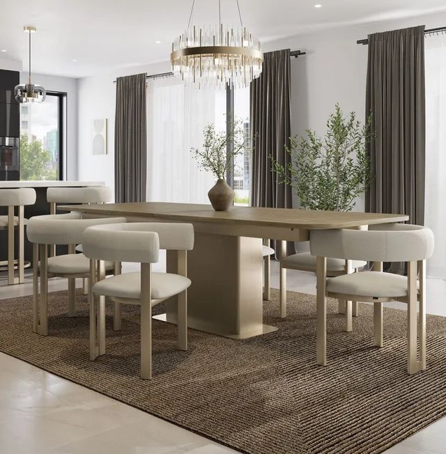 Amisco Customizable Lucarelli 120" Dining Table-1