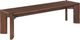 Moe's Home Collection Daifuku Brown Small Dining Bench -0
