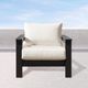 Enclover Hickory Birds Eye/Black Club Chair-2