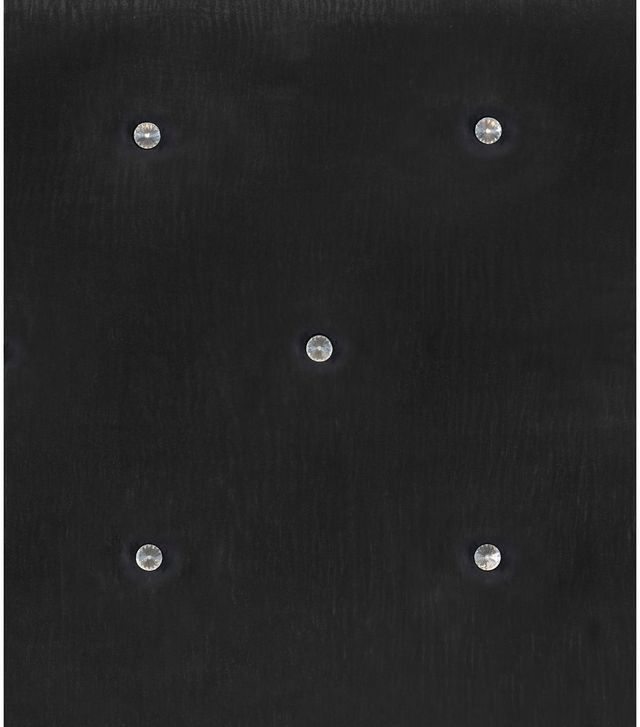 Mazin Furniture Salon Pearl Black King Panel Bed-3
