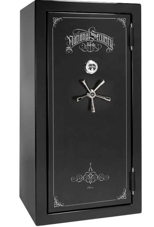 Liberty Safe Classic Plus Black Gloss 25 Mechanical Gun Safe-0