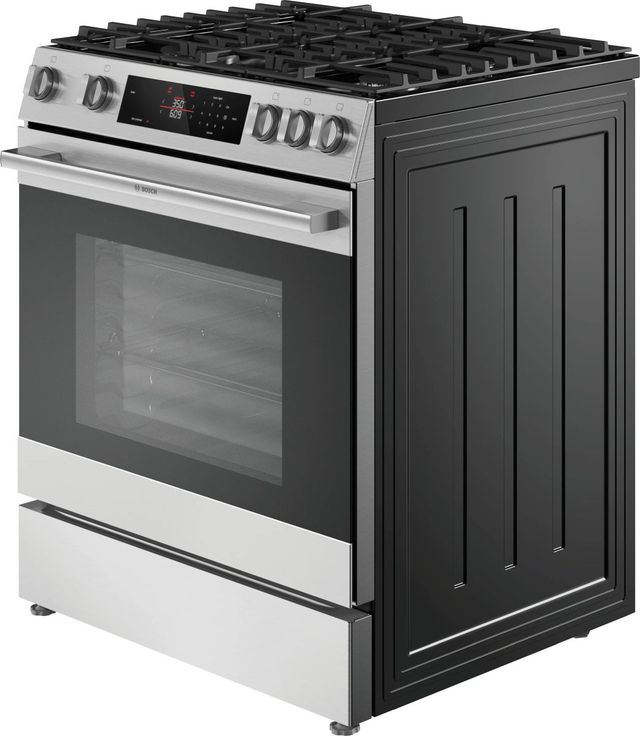 Bosch 300 Series 30" Stainless Steel Slide-in Gas Range-3