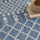 Nourison Home™ Positano Navy Blue 5'x7' Area Rug Style 1-3