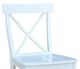 John Thomas Furniture® Dining Essentials White X-Back Bar Stool-1