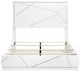 Homelegance® Orlo High Gloss White Queen Panel Bed-3