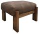International Furniture Direct Balam Brown Ottoman-0