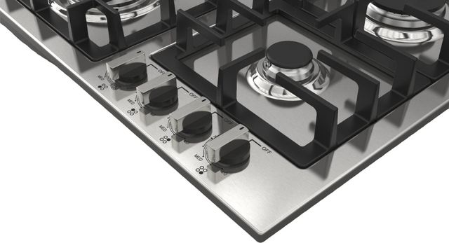 Fulgor Milano® 400 Series 24" Stainless Steel Gas Cooktop-2