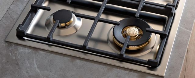 Table de cuisson au gaz de 30 po Bertazzoni® Professional - Acier inoxydable-2