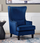 Mazin Furniture Tonier Blue Upholstered Accent Chair-3
