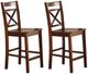 ACME Furniture Tartys 2-Piece Cherry Counter Chair Set-0