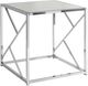 Elements International Braden 3-Piece Chrome Occasional Table Set-2