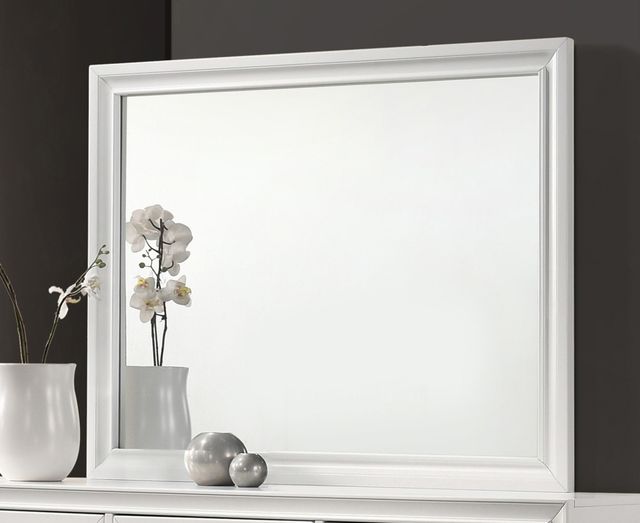 Coaster® Barzini White Dresser Mirror-1