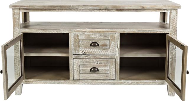 Jofran Inc. Artisan's Craft Washed Gray Storage Console-2
