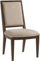 Riverside Furniture Monterey Beige/Mink Upholstered Dining Side Chair-0