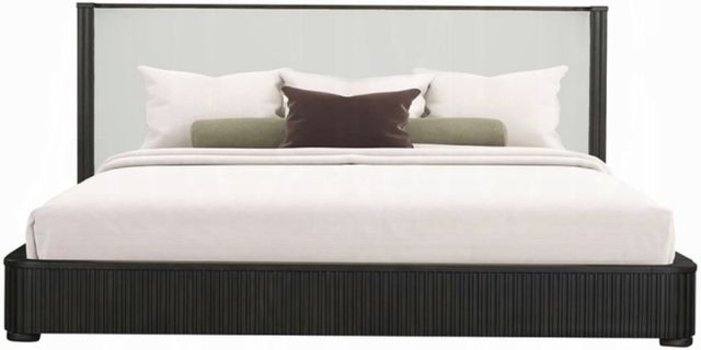 ACME Furniture Clayten Espresso Queen Upholstered Panel Bed-3