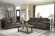 Signature Design by Ashley® Maderla 2-Piece Walnut Living Room Set-3