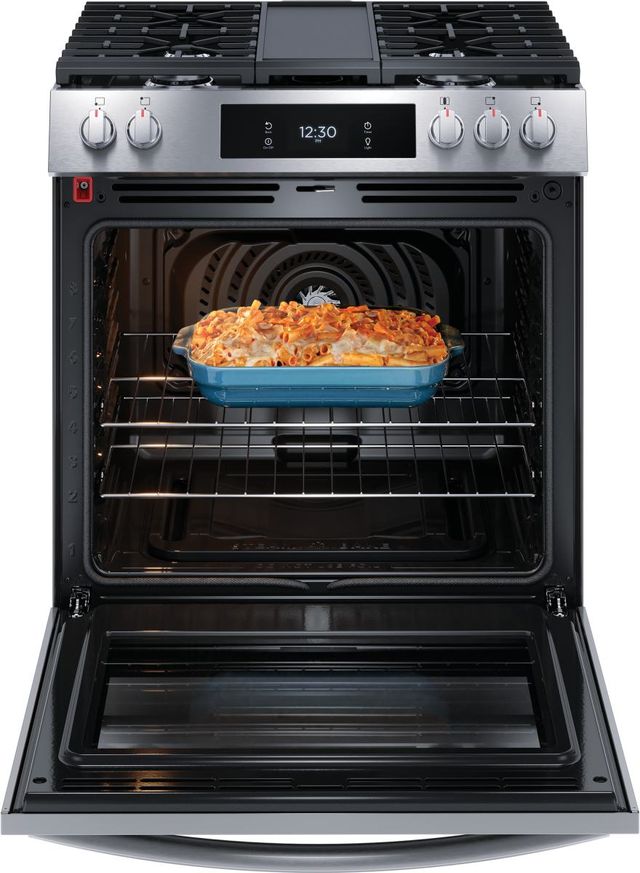 Scratch and Dent - Frigidaire Gallery® 30" Smudge-Proof® Stainless Steel Slide In Gas Range-2