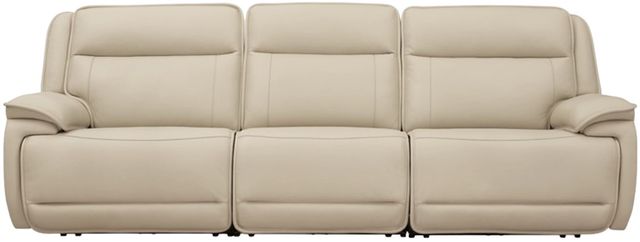 Signature Design by Ashley® Double Deal 3-Piece Almond Power Reclining Sectional Sofa-0
