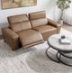 Classic Home Kadon Tan Power Reclining Sofa-2