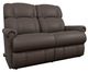 La-Z-Boy® Pinnacle Umber Leather Manual Wall Reclining Loveseat-0