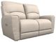 La-Z-Boy® Cassian Sand Power Reclining Loveseat with Headrest-0