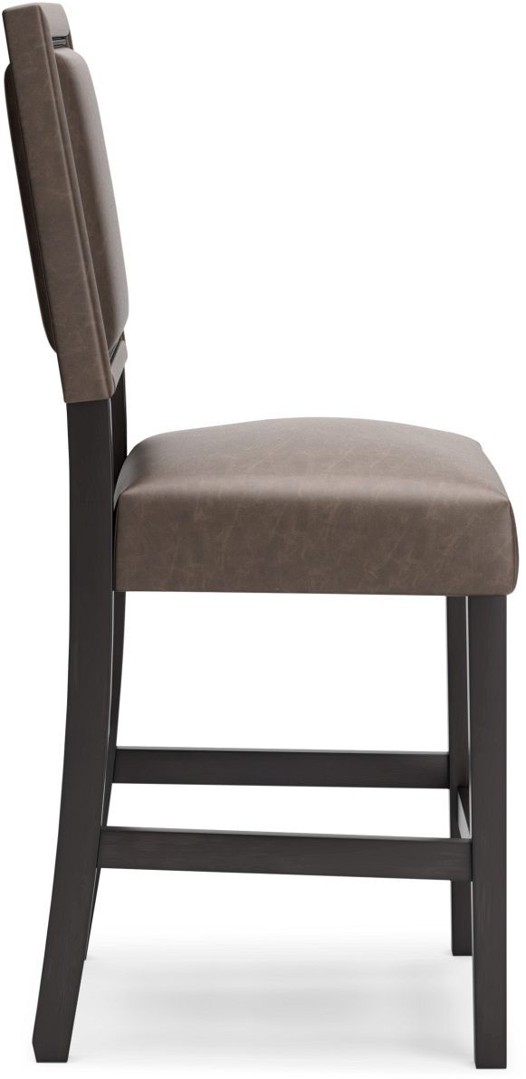 Signature Design by Ashley® Benmara Dark Brown Counter Stool-4