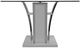 Furniture of America® Glenview I Glass Top Dining Table with Gray Base -3