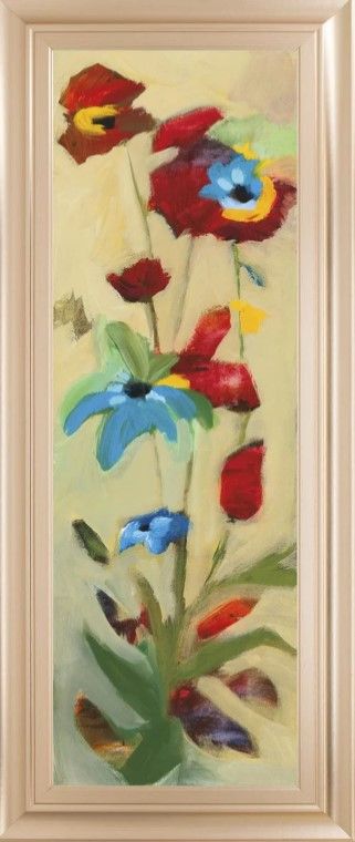 Classy Art Wildflower Il By Jennifer Zybala Wall Art-1