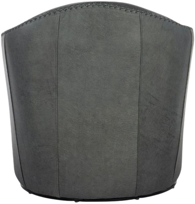 Hooker® Furniture CC Roper Big Top Blue Steel Swivel Club Chair-2