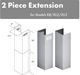ZLINE 36" Stainless Steel Chimney Extension-2