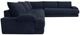Franklin™ Neptune 3-Piece Maples Denim L-Shape Sectional-3