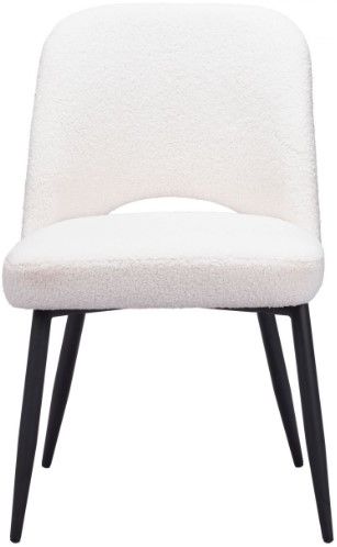 Zuo® Modern Teddy Ivory Dining Chair-1