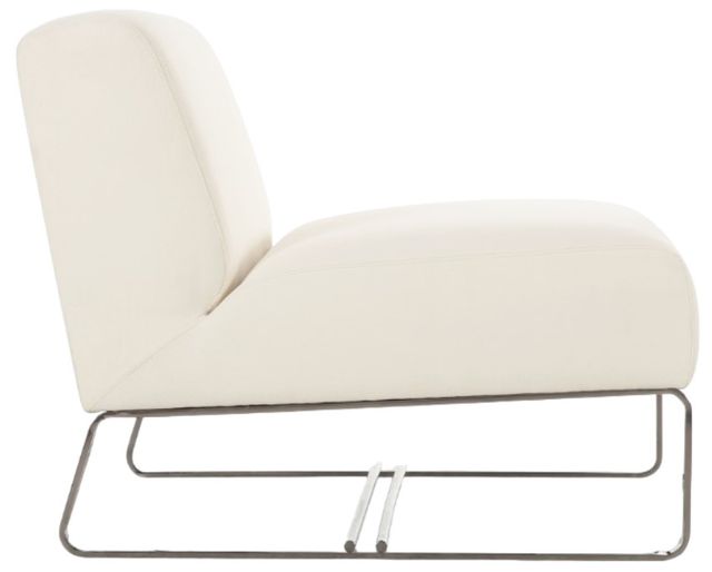 Moe's Home Collection Jules Off White Aluminum/Polyester Outdoor Accent Chair-2