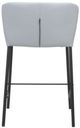Zuo® Modern Linz Gray Counter Stool-3