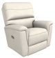 La-Z-Boy® Ava Ivory Power Rocking Recliner with Headrest-0