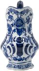 A & B Home Blue/White Jar-3