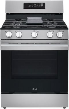 LG 30" Stainless Steel ProBake Convection® Smart Freestanding Gas Range