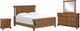 Signature Design by Ashley® Rowlenstowe 4-Piece Brown King Bedroom Set-0