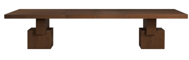 Meridian Furniture Anzio Brown Walnut Dining Table-1