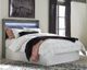 Signature Design by Ashley® Baystorm 2-Piece Gray Queen Panel Headboard Set-4