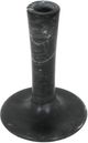 Moe's Home Collection East Black Veined Marble Tall Candle Holder-0