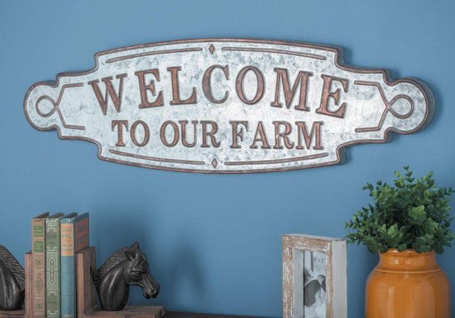 Deco Marche Brown 36" Sign Wall Decor-3
