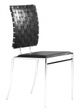 Zuo® Criss Cross Black Dining Chair-0