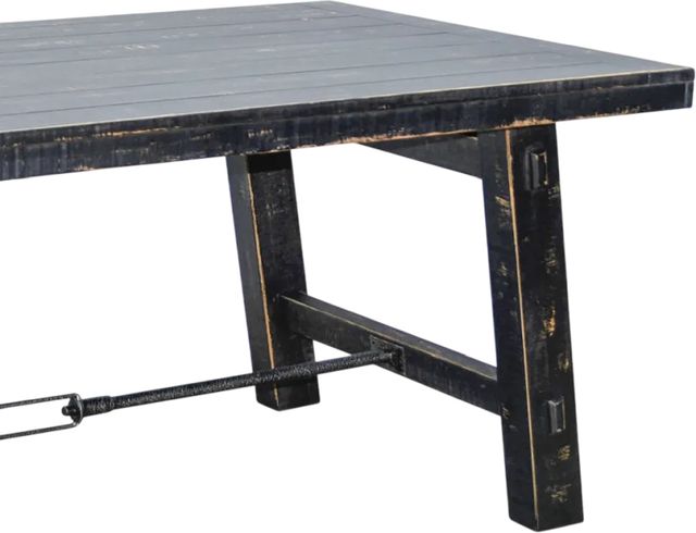Sunny Designs™ Marina Black Sand Dining Table with Turnbuckle-3