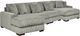 Signature Design by Ashley® Lindyn 4-Piece Fog Sectional with Double Chaise-0