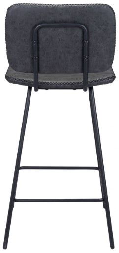 Zuo® Modern Boston 2-Piece Vintage Black Counter Chairs-3