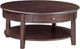 Whittier Wood® Furniture McKenzie Caffe Round Cocktail Table-0
