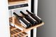 Induction Hardware 24" Black Stainless Steel Three Zone Built-In Wine Cooler-1