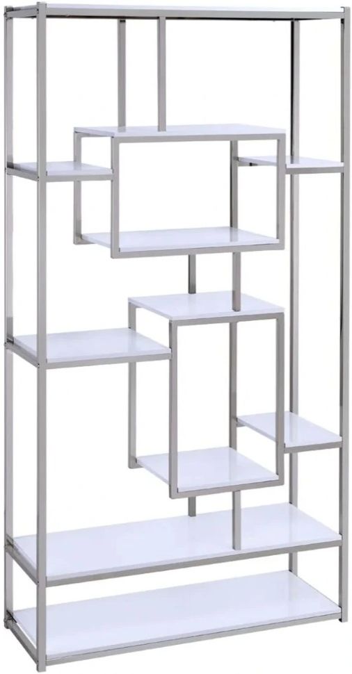 Steve Silver Co. Alize White Bookshelf-0